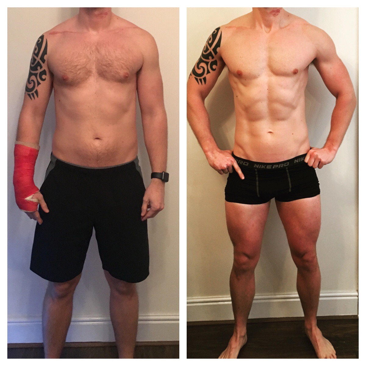Sam's own transformation