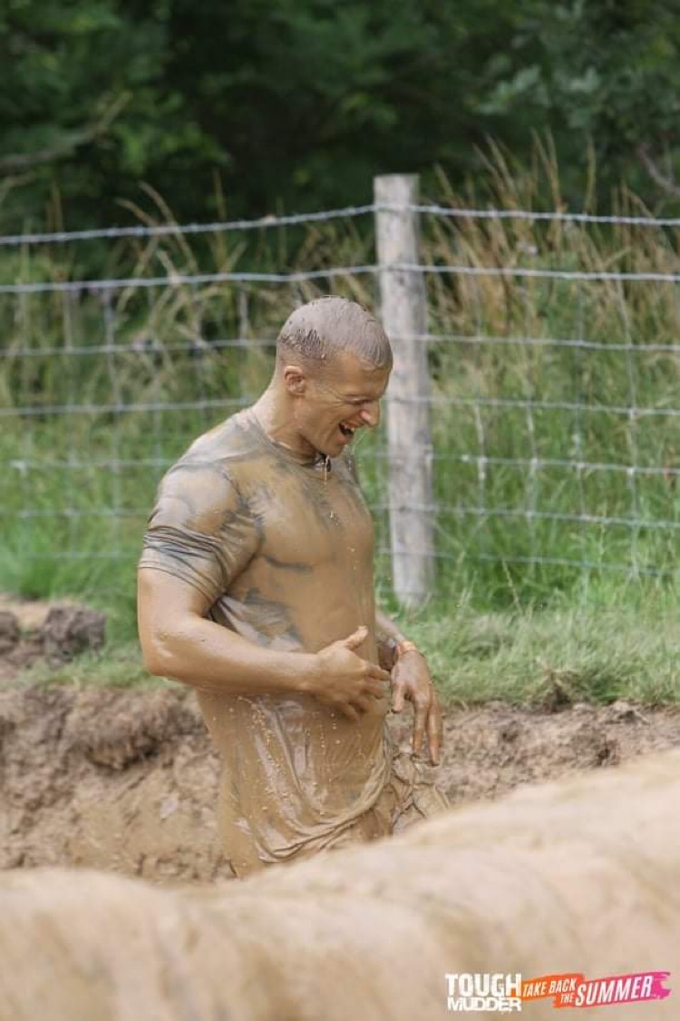 Sam at Tough Mudder